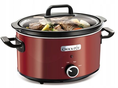 Wolnowar Crock-Pot SCV400RD-050 3,5 l czerwony 210 W na Arena.pl