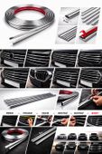 Skoda Superb III Kombi (III, 15+) - Listwy CHROM  grill atrapa Tuning