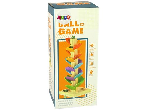 Drewniane Drzewko Tor Kulkowy Zjeżdżalnia Piłeczek Liście na Arena.pl