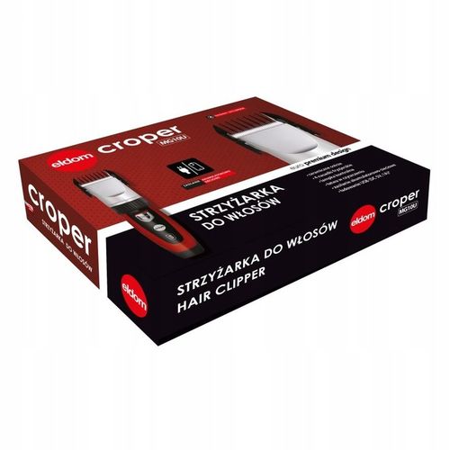 Strzyżarka MASZYNKA do strzyżenia włosów ELDOM MG10U CERAMICZNE OSTRZA na Arena.pl