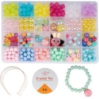 Kreatywny Zestaw do Robienia Bransoletek Koraliki