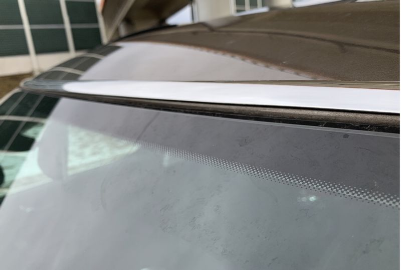 Maserati - Listwa chrom dachowa chromowana ochronna przednia dach zdjęcie 7