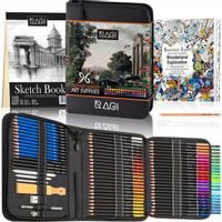 KREDKI OŁÓWKI ARTYSTYCZNE PROFESJONALNE ZESTAW 100