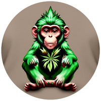 Opłatek na tort Marihuana Liść Konopia Logo Znak Urodziny