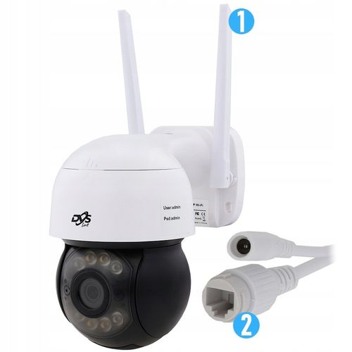 BEZPRZEWODOWA KAMERA WIFI OBROTOWA 4xZOOM FULLHD 2Mpx ZEWNĘTRZNA IR LED na Arena.pl