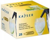 Naboje CO2 Do Syfonu Saturatora Quick Soda Maker do wody gazowanej 25 Sztuk