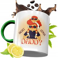 Kubek Zielony Dla Taty Tatusia Na Urodziny Prezent Z Nadrukiem Ze Zdjęciem