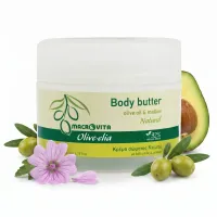 MACROVITA Olive.elia Natural naturalne masło do ciała z bio-oliwą i malwą 200ml