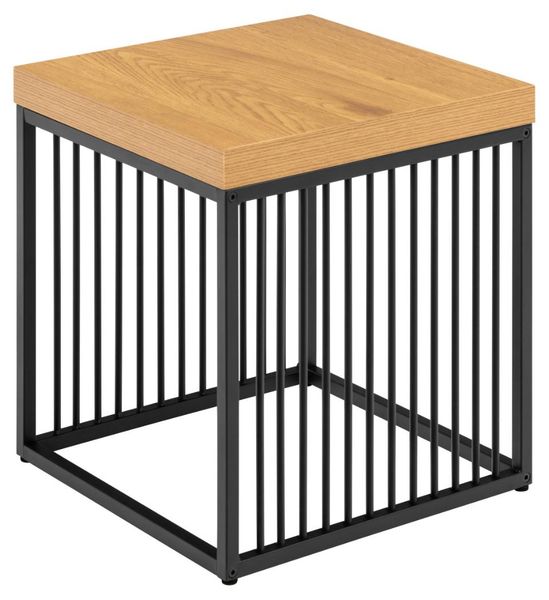 Stolik kawowy Strington 40x40cm dąb zdjęcie 3