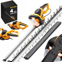 NOŻYCE ELEKTRYCZNE DIAMENT DO ŻYWOPŁOTU KRZEWÓW GAŁĘZI 61cm 1800W OSTRE