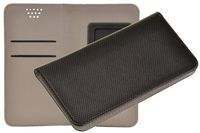 Etui Smart Uniwersalne do telefonów od 4.7 do 5.0 cali czarny