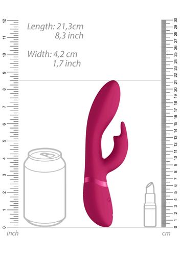 wibrator-zosia - classic g-spot rabbit - pink na Arena.pl