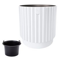 Doniczka okrągła Mika Cyli 40 z wkładem Donica + wkład