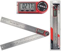 KĄTOMIERZ ELEKTRONICZNY CYFROWY YATO 300mm 360°