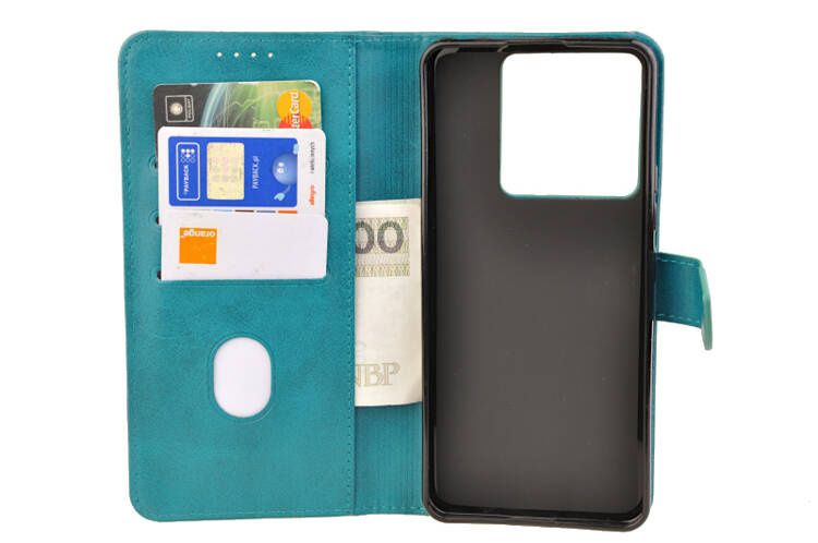Etui portfel Wallet do Xiaomi Redmi Note 13 Pro 5G zielony zdjęcie 3