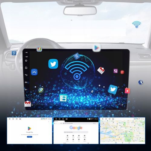 RADIO SAMOCHODOWE 2 DIN ANDROID AUTO CARPLAY 4GB/64GB ANDROID 13 RDS DSP 9" na Arena.pl