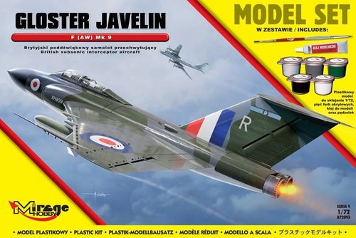 Mirage Gloster Javelin F Mk9 model set na Arena.pl