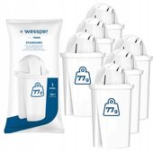6x FILTR WESSPER AQUACLASSIC do WODY AQUA CLASSIC do DZBANKA BRITA DAFI