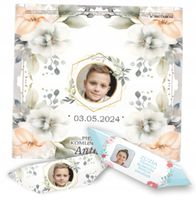 KRÓWKI I KOMUNIA ŚWIĘTA - PERSONALIZOWANE - 120 wzorów - 1KG Express