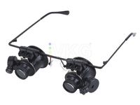 LUPA OKULARY ZEGARMISTRZOWSKA MOCNA LED 20X 15MM ZWY