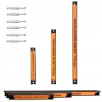 3x LISTWA MAGNETYCZNA UCHWYT MAGNES NA NARZĘDZIA KLUCZE WIESZAK STOJAK