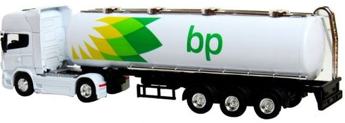 Ciężarówka Transporter BP biały Model 1:64, SCANIA V8 R730 na Arena.pl