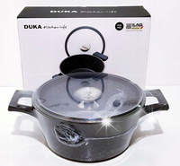 Garnek z pokrywką DUKA Gota Cook 1213293 3,1L 24cm Indukcja Zmywarka Gaz