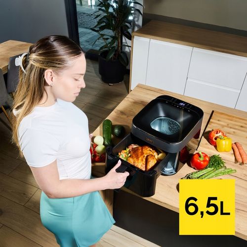 Frytkownica beztłuszczowa 6,5L Air Fryer Yoer 1700W +Duże okno 12 programów na Arena.pl