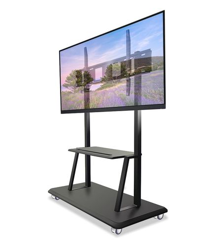 Techly Stojak Mobilny TV LED/LCD/PDP 55-120 cali 150kg z półką na Arena.pl