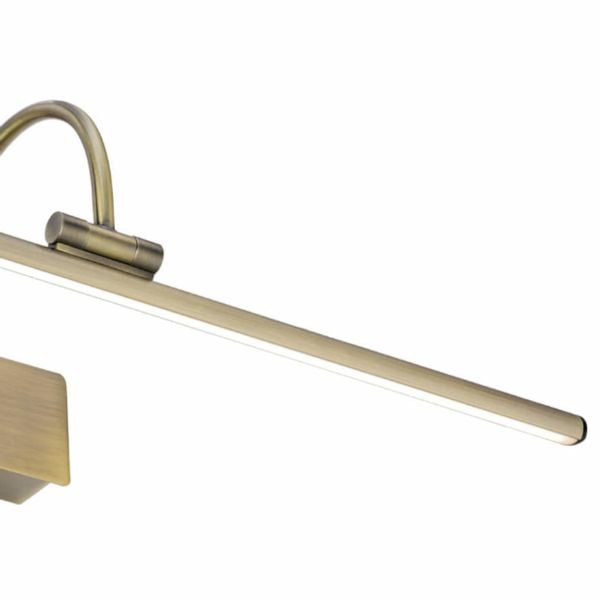 Galeryjka LAMPA ścienna GIOTTO LED 8170 Nowodvorski kinkiet OPRAWA metalowa LED 12W 3000K nad obrazy mosiądz zdjęcie 2