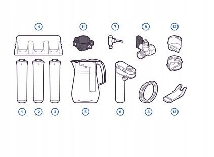 Filtr kuchenny odwrócona osmoza bez zbiornika Aquaphor RO-312S Pro na Arena.pl