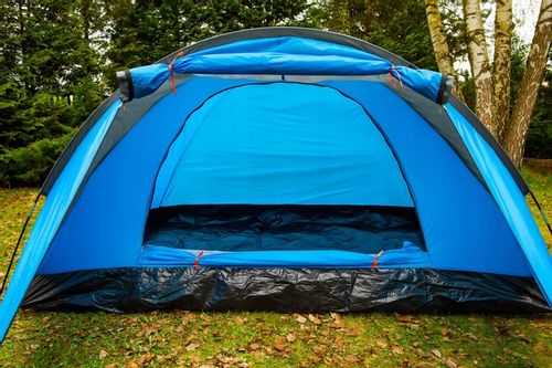 Namiot turystyczny kempingowy DUŻY SOLIDMY 6-osobowy IGLOO 240x290cm na Arena.pl