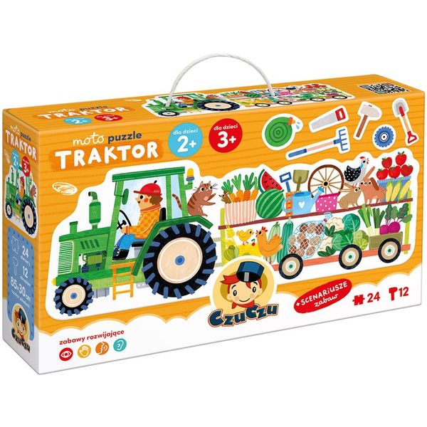 CzuCzu Moto puzzle Traktor zdjęcie 6