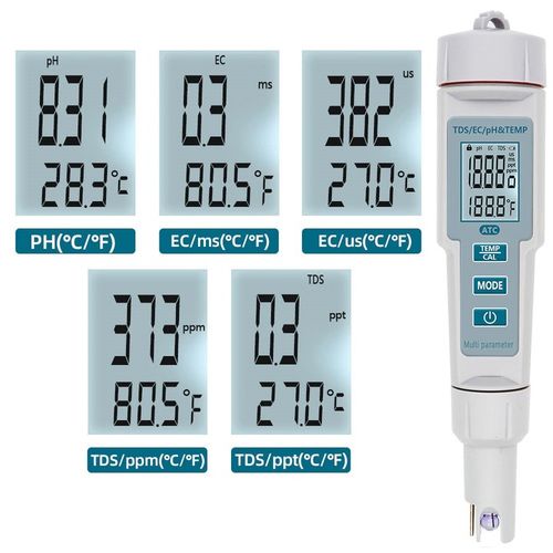 Miernik tester pH TDS EC Temp ATC 4w1 konduktometr na Arena.pl