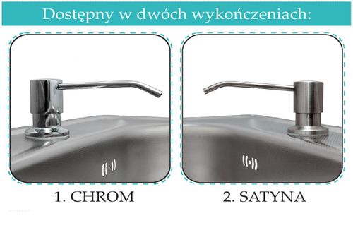 Dozownik do płynu 250 ml Chrom na Arena.pl