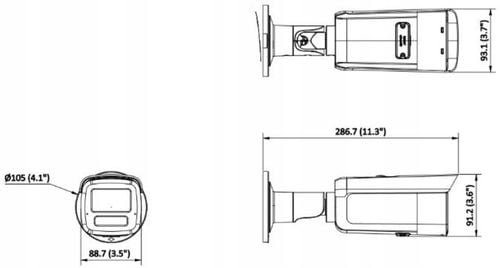 KAMERA IP HIKVISION DS-2CD2T43G2-2LI(4mm) PL na Arena.pl