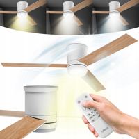WENTYLATOR SUFITOWY UFESA WIATRAK LAMPA LED SUFITOWA Z WENTYLATOREM 6TRYBÓW