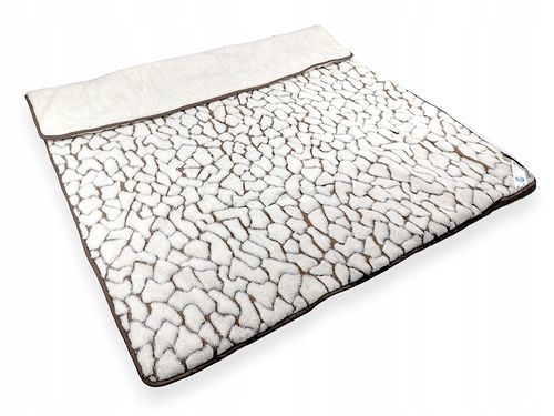 KOŁDRA WEŁNIANA 180x200 KASZMIR GIULIA WOOLMARK KK3 ECRU INDYGOSKLEP na Arena.pl