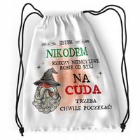 Plecak Dla Nikodema Sportowy Szkolny Worek Torba Z Nadrukiem Ze Zdjęciem