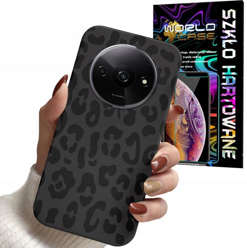 ETUI DO XIAOMI REDMI A3 4G - PANTERKA WZORKI MODNE WZORY OBUDOWA + SZKŁO na Arena.pl
