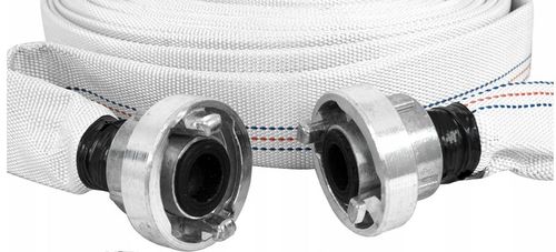 WĄŻ STRAŻACKI PARCIANY DO WODY BRUDNEJ SZAMBA 1 CAL 30M POMPY ZE ZŁĄCZKAMI na Arena.pl