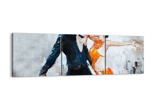 Obraz Na Płótnie - Samba Tancerze - 150X50 Cm - Ca150X50-3772 na Arena.pl