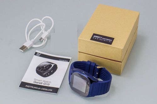 Smartwatch Garett G10 niebieski na Arena.pl