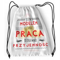 Plecak Dla Modela Sportowy Szkolny Worek Torba Z Nadrukiem Ze Zdjęciem