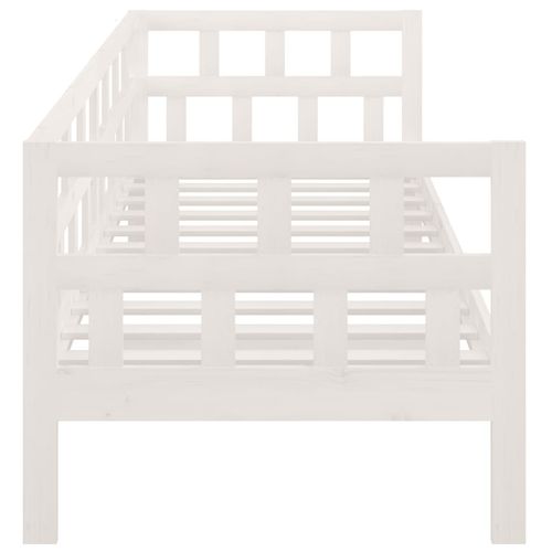 Łóżko dzienne, białe, lite drewno sosnowe, 90x200 cm na Arena.pl