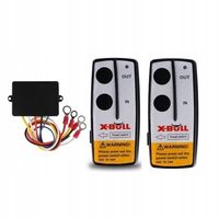 X-BULL 2x UNIWERSALNY PILOT BEZPRZEWODOWY DO WYCIĄGARKI 12V RADIOWY WINDA