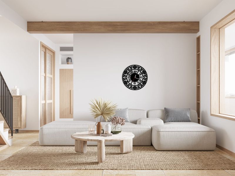 ZEGAR ŚCIENNY RETRO 58cm XXL 74.11 zdjęcie 7