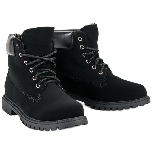 Czarne traperki r.37 na Arena.pl