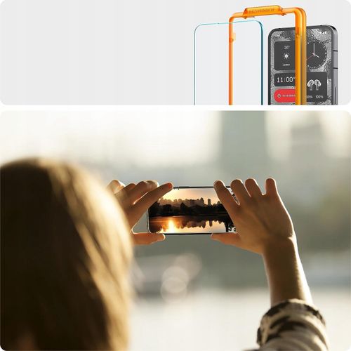 Szkło hartowane Spigen do NOTHING PHONE 2, do etui na Arena.pl