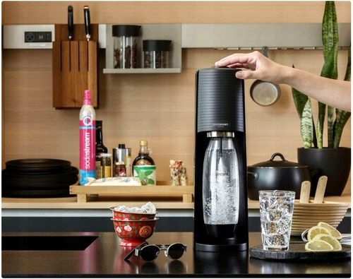 Saturator do wody Soda Stream TERRA Czarny + 2 butelki na Arena.pl